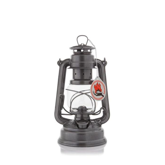 Feuerhand Hurricane Lantern Baby Special 276 Sparkling Iron 古典火水燈 (鋼鐵灰 / 噴砂處理)