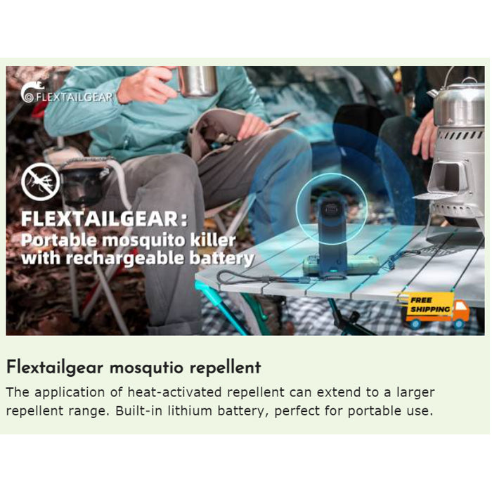 Flextail Max Repel Portable & Rechargeable Mosquito Repellent 電動驅蚊機