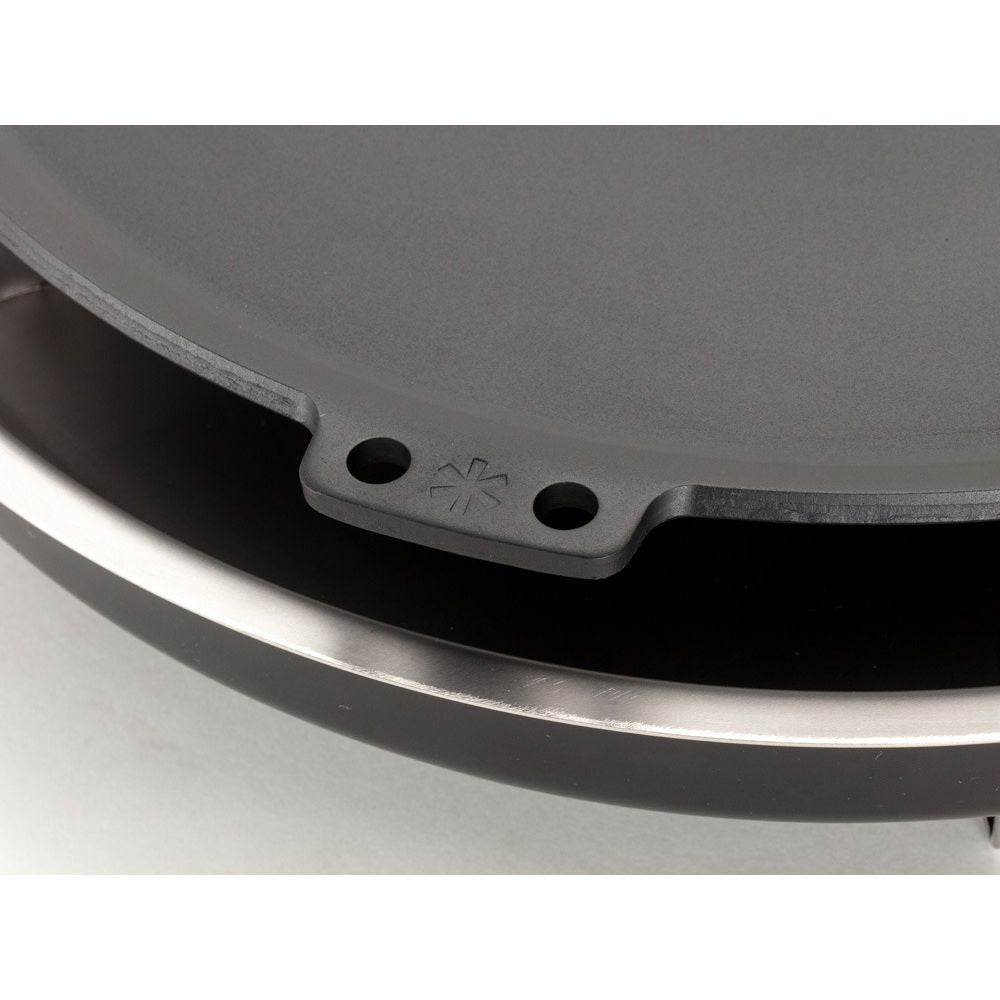 Snow Peak Teppanyaki Burner – Portable Modular Stove With Iron Plate For Outdoor Cooking, Includes Storage Case