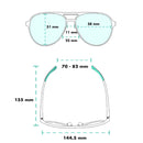 Goodr Sports Sunglasses MACH Gs - Kitty Hawkers' Ray Blockers