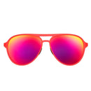 Goodr Sports Sunglasses MACH Gs - Captain Blunt's Red-Eye 