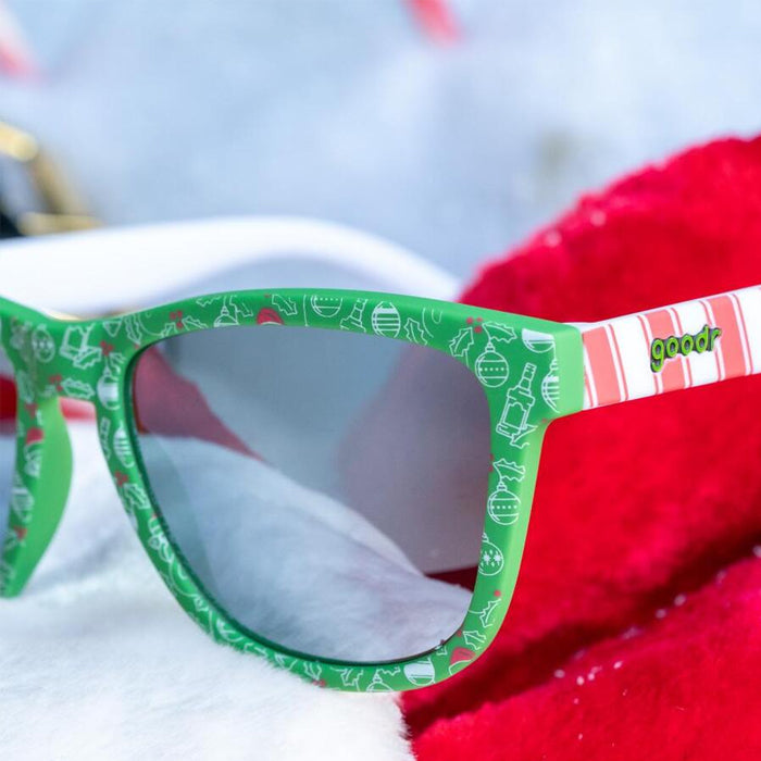 Goodr Sports Sunglasses - Santa Isn't Real 運動跑步太陽眼鏡
