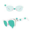 Goodr Sports Sunglasses RG - [Insert Lei'd Joke] 