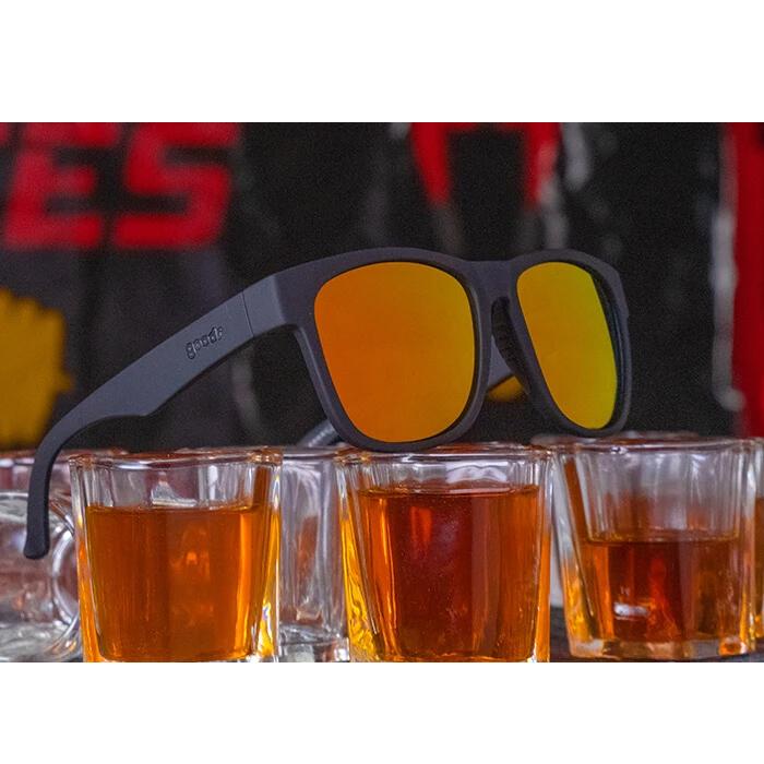 Goodr Sports Sunglasses - Beelzebub's Bourbon Burpees 