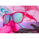 Goodr Sports Sunglasses - Do You Even Pistol, Flamingo?