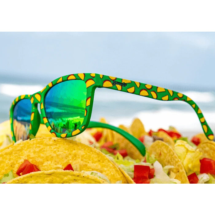 Goodr Sports Sunglasses - Hope They Serve Tacos in Hell 