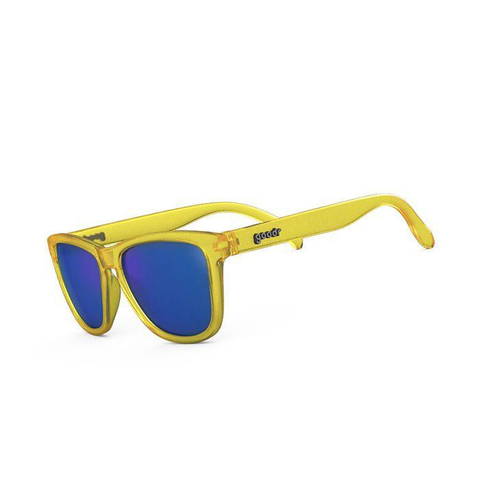 Goodr Sports Sunglasses - Swedish Meatball Hangover 運動跑步太陽眼鏡 (黃/藍)