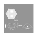 NEMO Hexalite EVO™ Camp Shelter 天幕帳篷