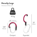 Lulabop HeroClip Large 多功能扣環掛勾 (大)