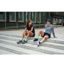 INCYLENCE Running Polygons Green