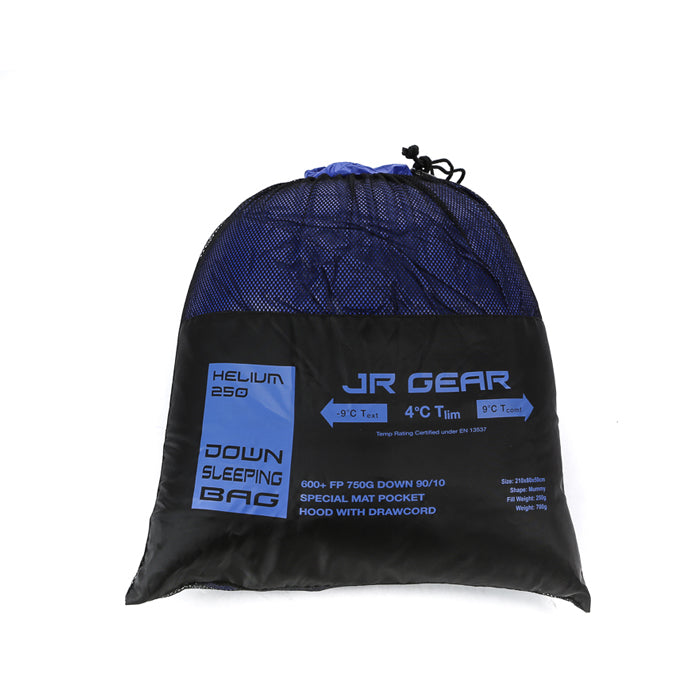 helium 250 sleeping bag
