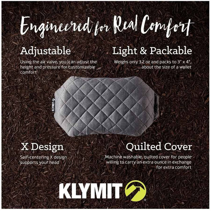 Klymit Luxe Pillow 豪華充氣枕頭