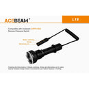 ACEBeam L18 Tactical Far Throw Distance Flashlight with Battery