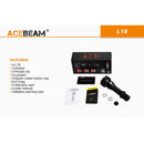 ACEBeam L18 Tactical Far Throw Distance Flashlight with Battery