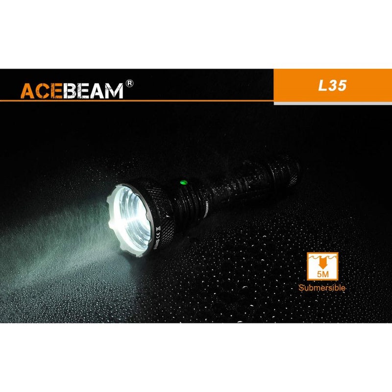 ACEBeam L35 Tactical Flashlight with Battery 高功率戰術手電筒