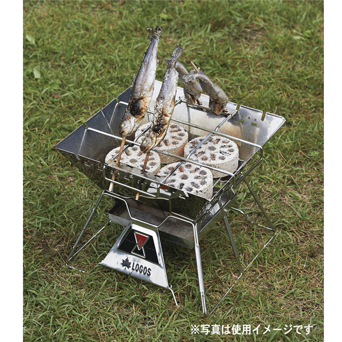 LOGOS The Pyramid Takibi M/L/XL 摺疊燒烤爐柴火爐BBQ爐Foldable BBQ Grill