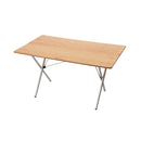 Snow Peak Single Action Table Large LV-015TR 快速竹折桌