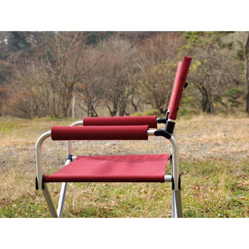Snow Peak FD Folding Wide Chair Red LV-077RD 摺椅
