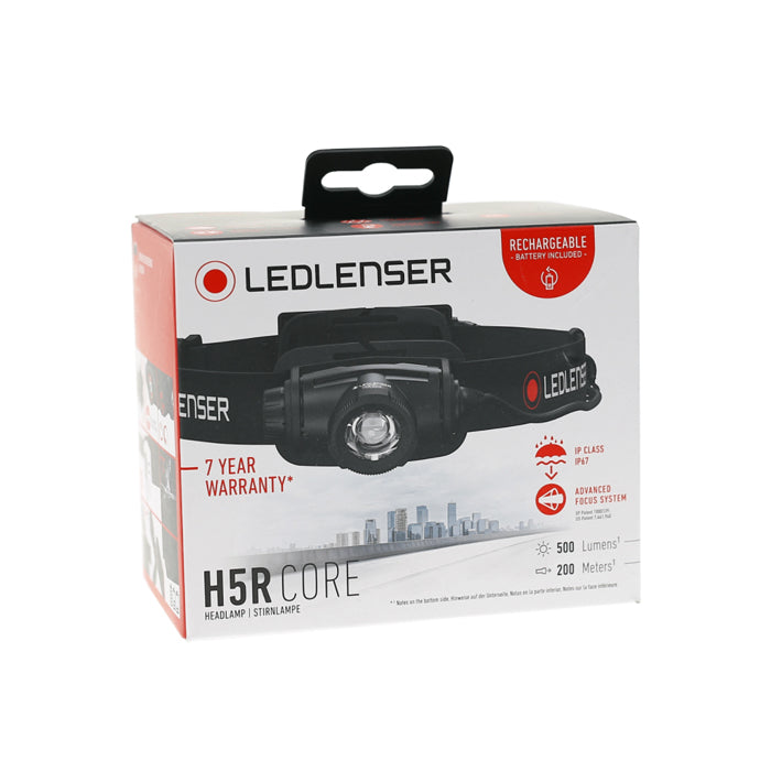 LEDLENSER H5R Core Headlamp 500流明可調焦距磁吸充電頭燈