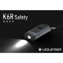 LEDLENSER K6R Safety 400 Lumens USB Rechargeable Keychain Light