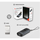 LEDLENSER K6R Safety 400 Lumens USB Rechargeable Keychain Light