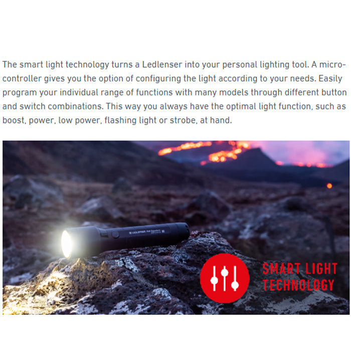 LEDLENSER P6R Work 850 Lumens Rechargeable Flashlight