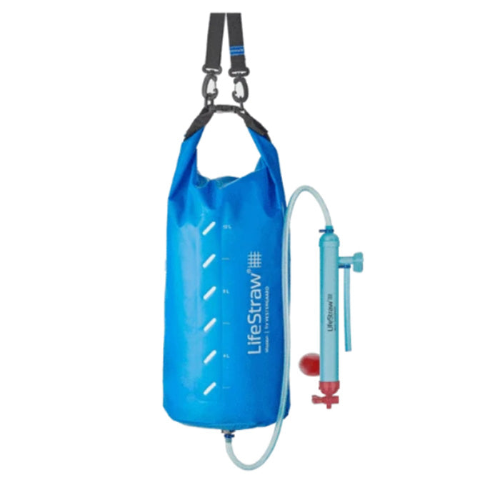 LifeStraw® Mission 戶外濾水器連水袋(5L/12L)