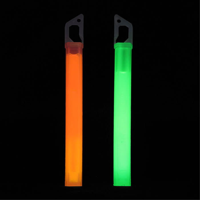 Lifesystems 15H Glow Sticks (Green Orange)