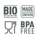 Light My Fire Salt & Pepper Plus™ BIO 三格調味料盒