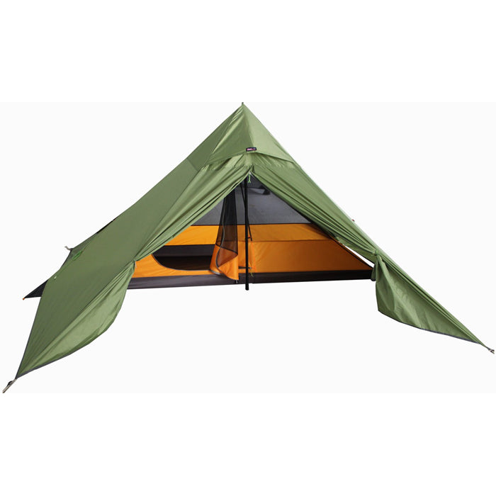 high peak minipack tent LUXE Mini II Rahmenfarbe:Ivory Blue Flip Flop Corcovado National Park, Costa sun-shelter the Crosspeak 1 boasts