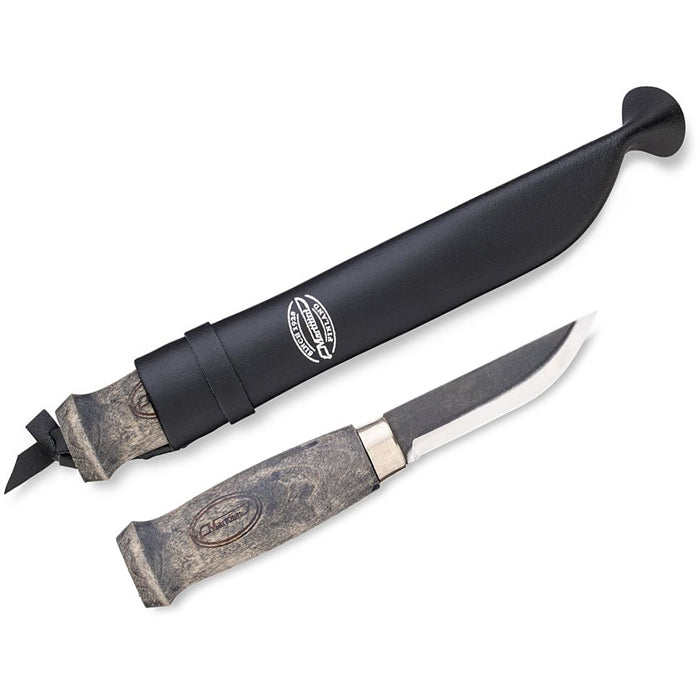 Marttiini Special Black Lumberjack Knife (Leather Sheath) 127019