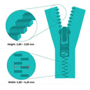 ZlideOn Replaceable Plastic Zipper L 替換拉鍊頭