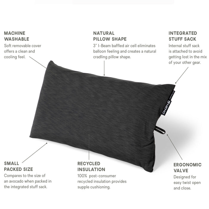 Nemo Fillo™ Elite Luxury Backpacking Pillow 充氣枕頭