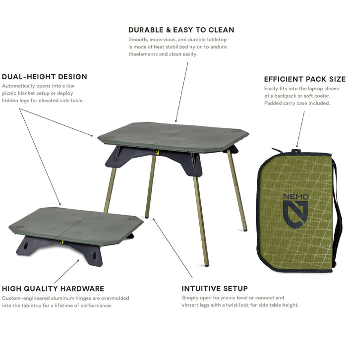 Nemo Moonlander Dual Height Table