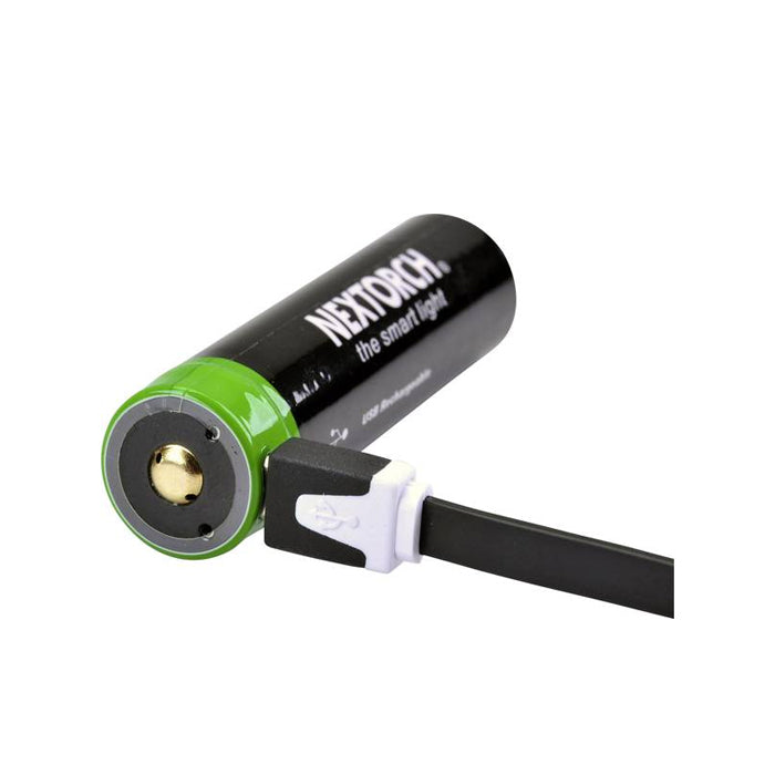 Nextorch 3400mAh 18650 USB Rechargeable Battery 充電池