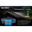 NEXTORCH Trek Star Headlamp 多功能頭燈