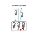 Nite Ize CamJam® XT Aluminum Cord Tightener (with Coyote Paracord)