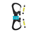 Nite Ize SlideLock® 360° Magnetic Locking Dual Carabiner 旋轉磁力8字扣