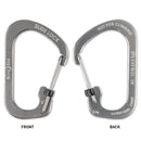 Nite Ize SlideLock® Carabiner Stainless Steel C字帶鎖不鏽鋼扣