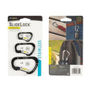 Nite Ize SlideLock® Carabiner Stainless Steel C字帶鎖不鏽鋼扣