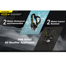 Nitecore HC65 V2 1750 Lumens USB-C Rechargeable Headlamp 1750流明USB-C充電頭燈
