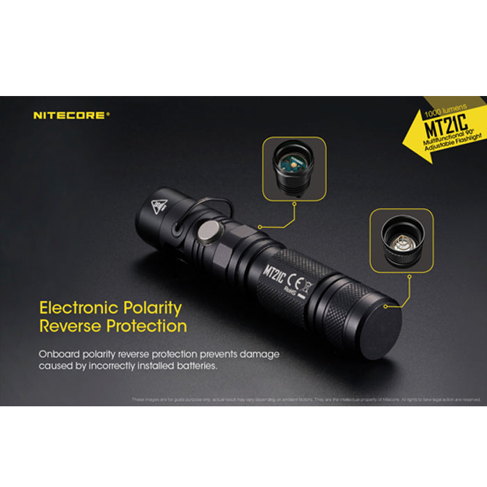 Nitecore MT21C 1000 Lumens Flashlight 