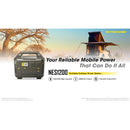 Nitecore NES1200 Portable Outdoor Power Station 移動電源