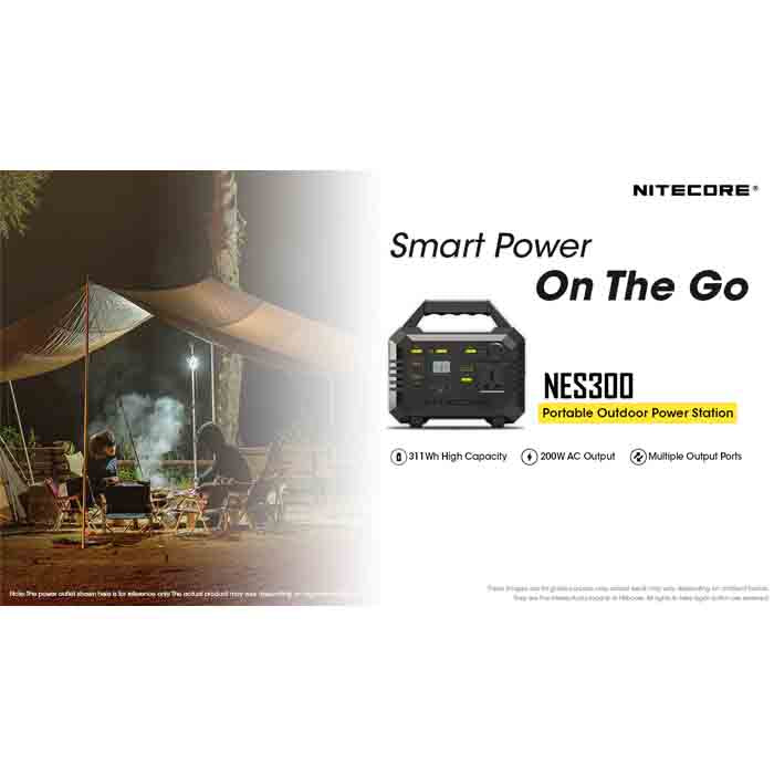 Nitecore NES300 Portable Outdoor Power Station 移動電源