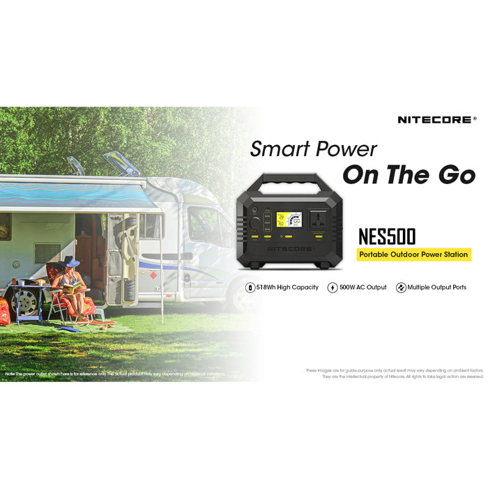 Nitecore NES500 Portable Outdoor Power Station 移動電源
