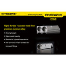 Nitecore NWS10 120DB Titanium Survival Emergency Whistle 鈦合金戶外求生哨子