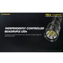 Nitecore P10iX 4000 Lumens USB-C Rechargeable Flashlight 4000流明USB-C充電手電筒