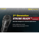 Nitecore P10iX 4000 Lumens USB-C Rechargeable Flashlight 4000流明USB-C充電手電筒