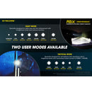 Nitecore P10iX 4000 Lumens USB-C Rechargeable Flashlight 4000流明USB-C充電手電筒