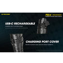 Nitecore P10iX 4000 Lumens USB-C Rechargeable Flashlight 4000流明USB-C充電手電筒